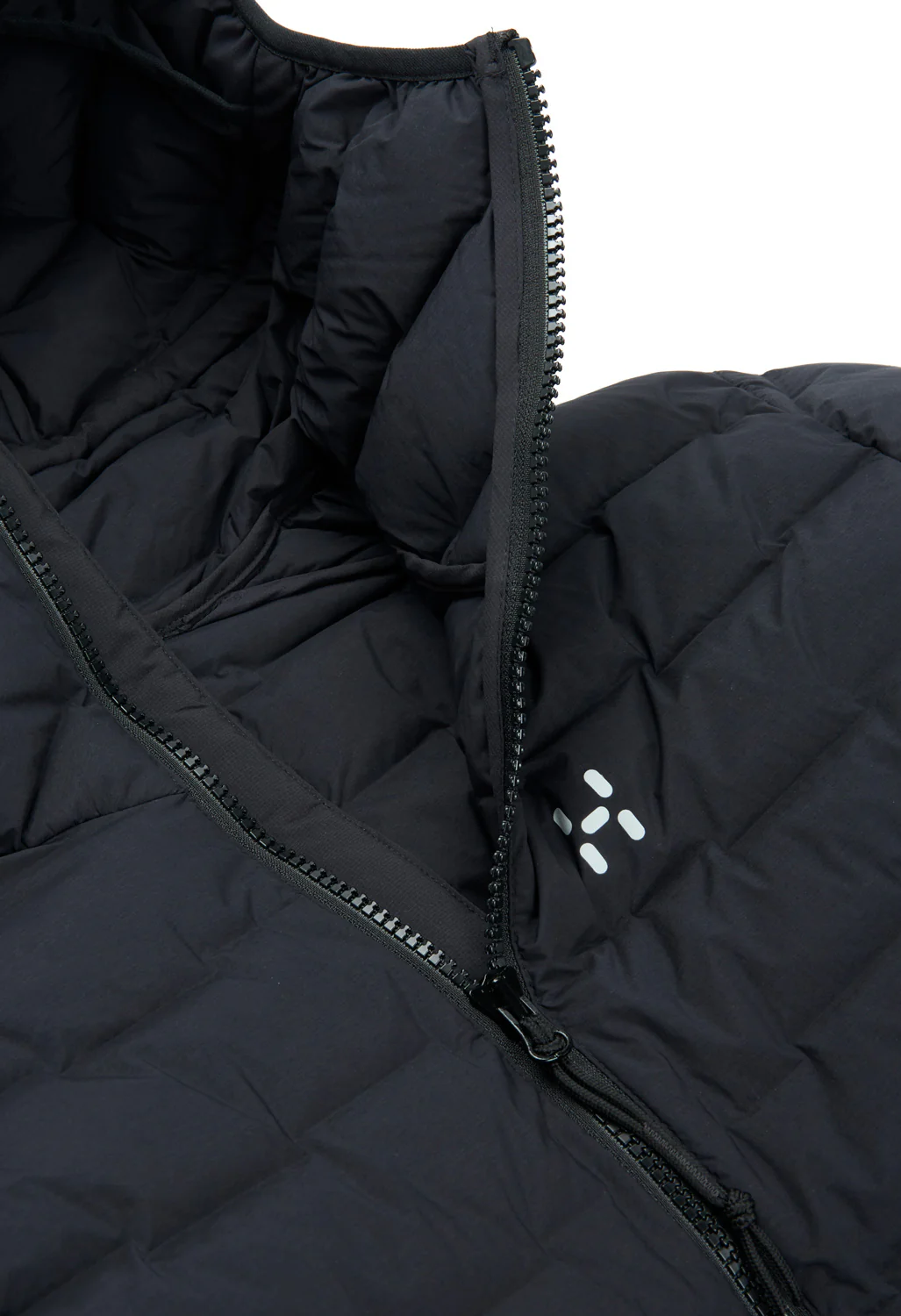 Haglofs Men's Spitz Down Hooded Jacket - True Black - Image 6