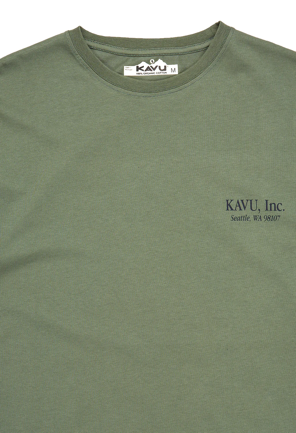 KAVU Men's Stackcap Tee - Dark Forest - Image 2