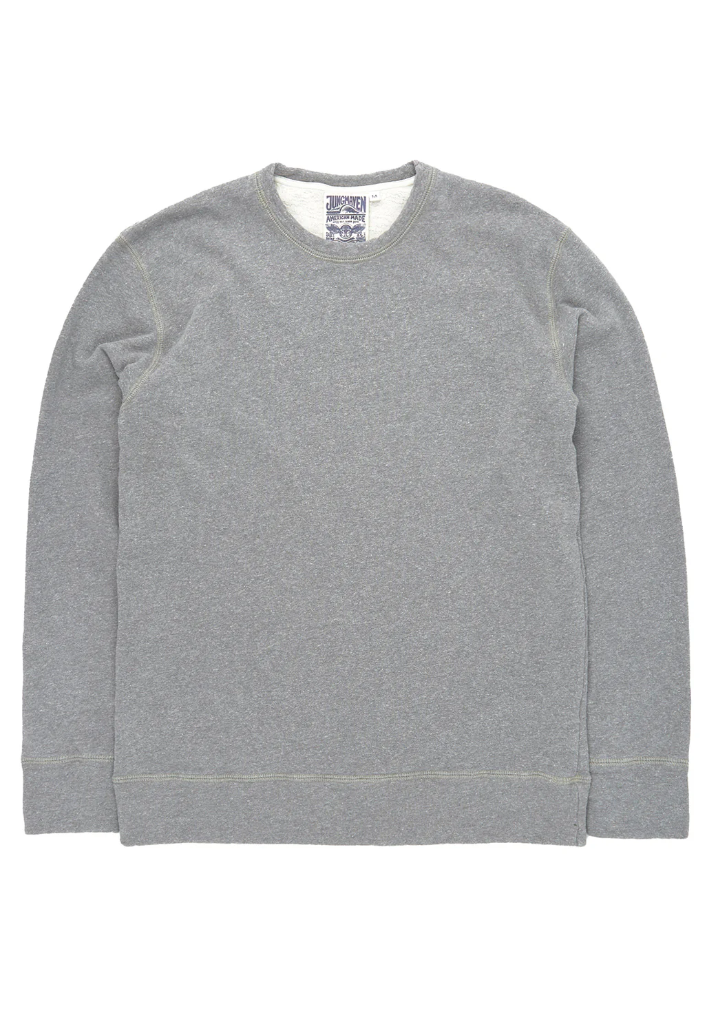 Jungmaven Men's Tahoe Sweatshirt - Heather Grey