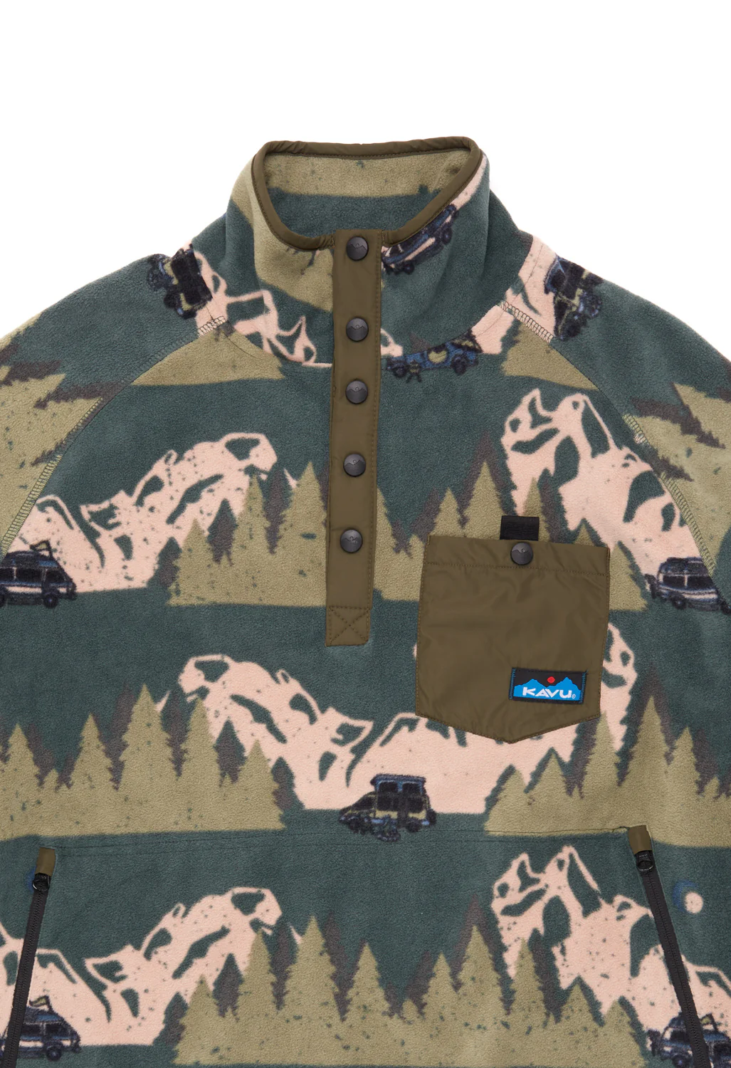 KAVU Men's Teannaway Fleece - Getaway Van - Image 3