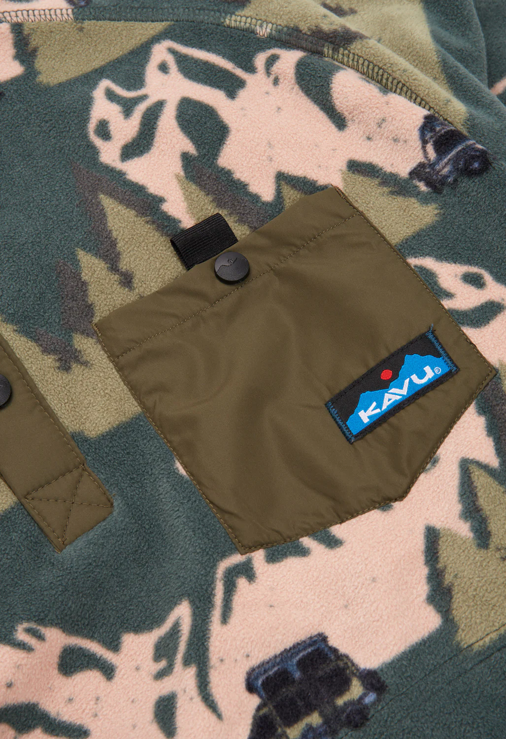 KAVU Men's Teannaway Fleece - Getaway Van - Image 4