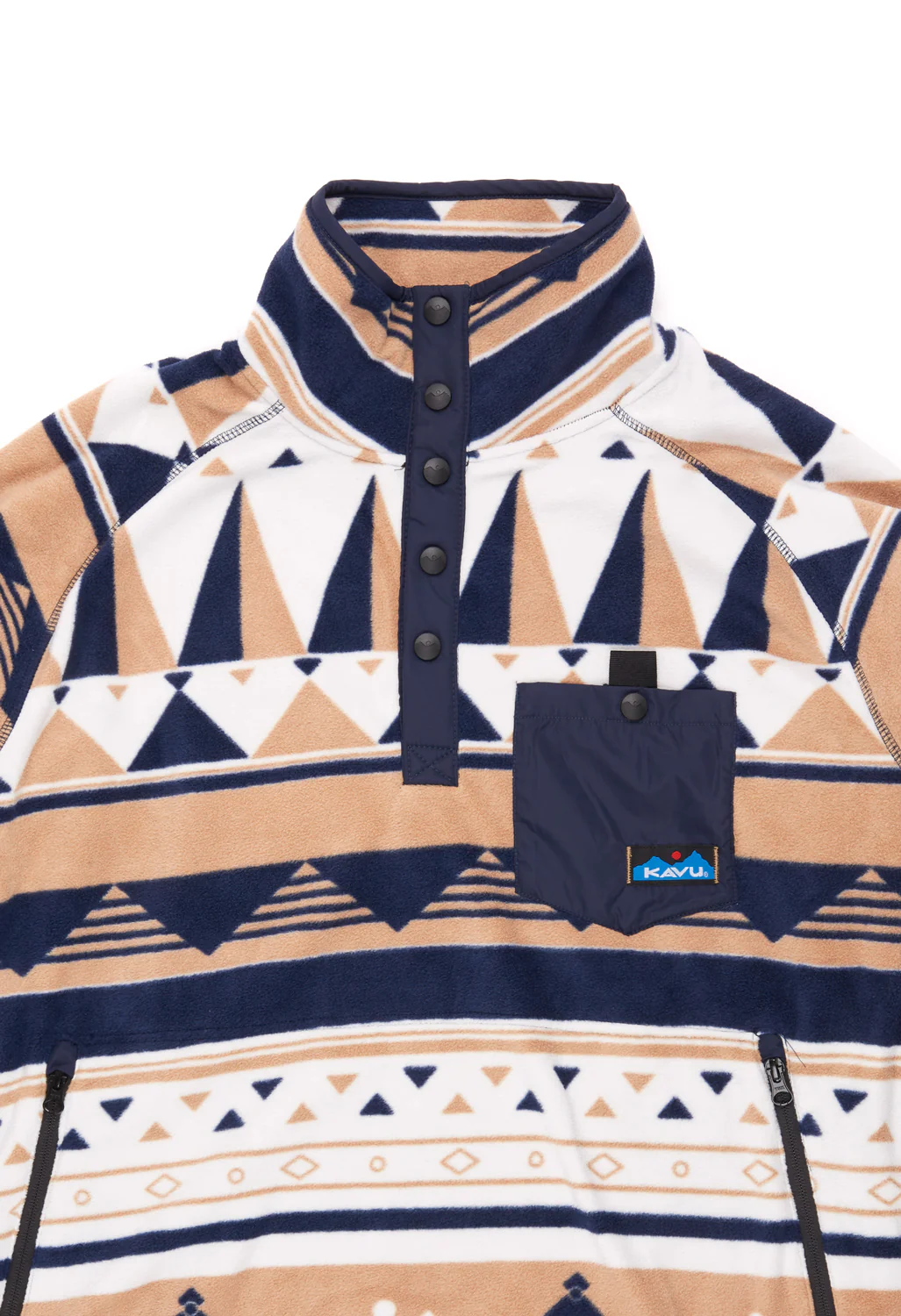 KAVU Men's Teannaway Fleece - Peaks Line - Image 3