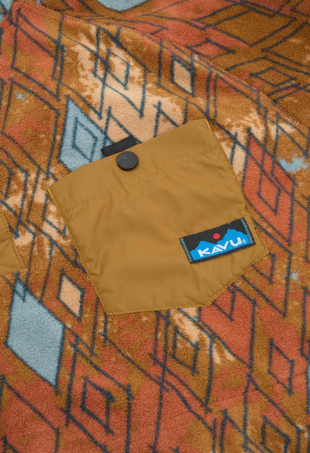 KAVU Men's Teannaway Fleece - Awhile Argyle - Image 4