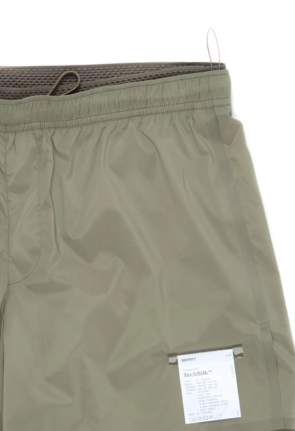 Satisfy Men's TechSilk 8" Shorts - Vetiver - Image 3