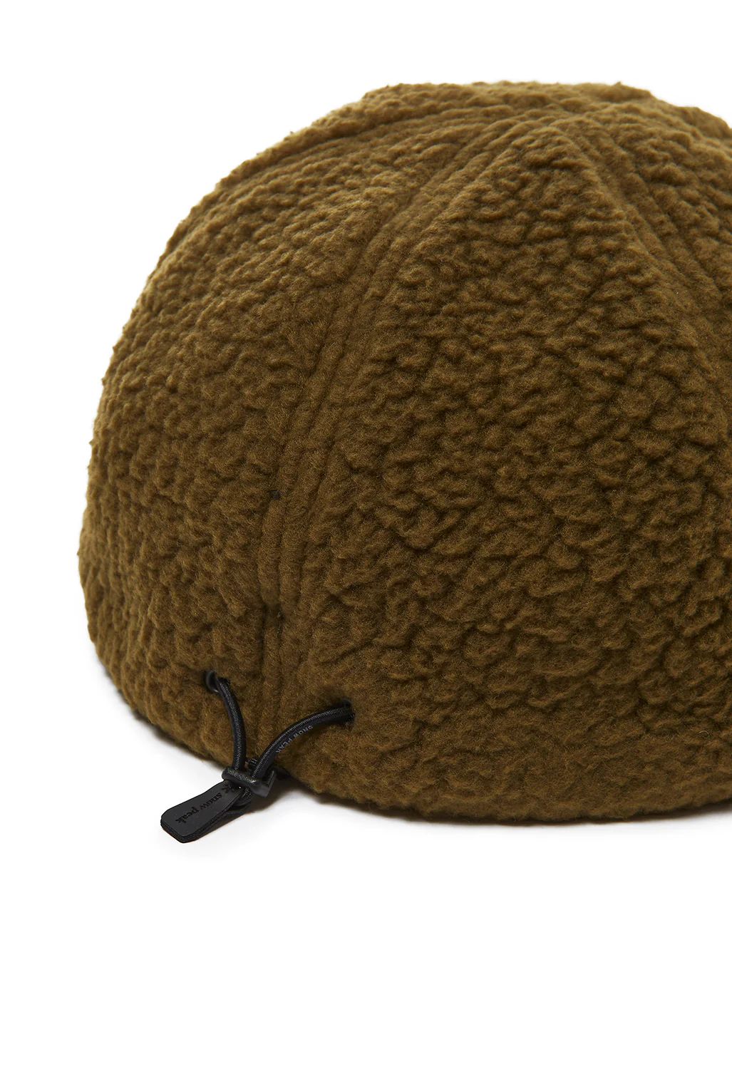 Snow Peak Men's Thermal Boa Fleece Cap - Olive - Image 3