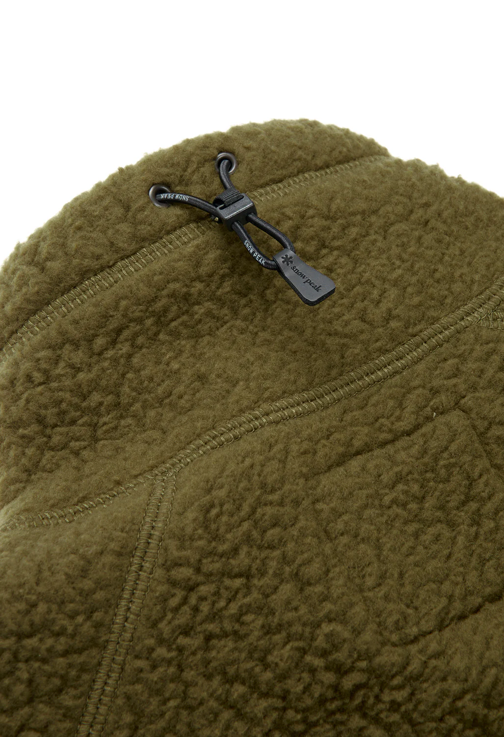 Snow Peak Men's Thermal Boa Fleece Jacket - Olive - Image 4