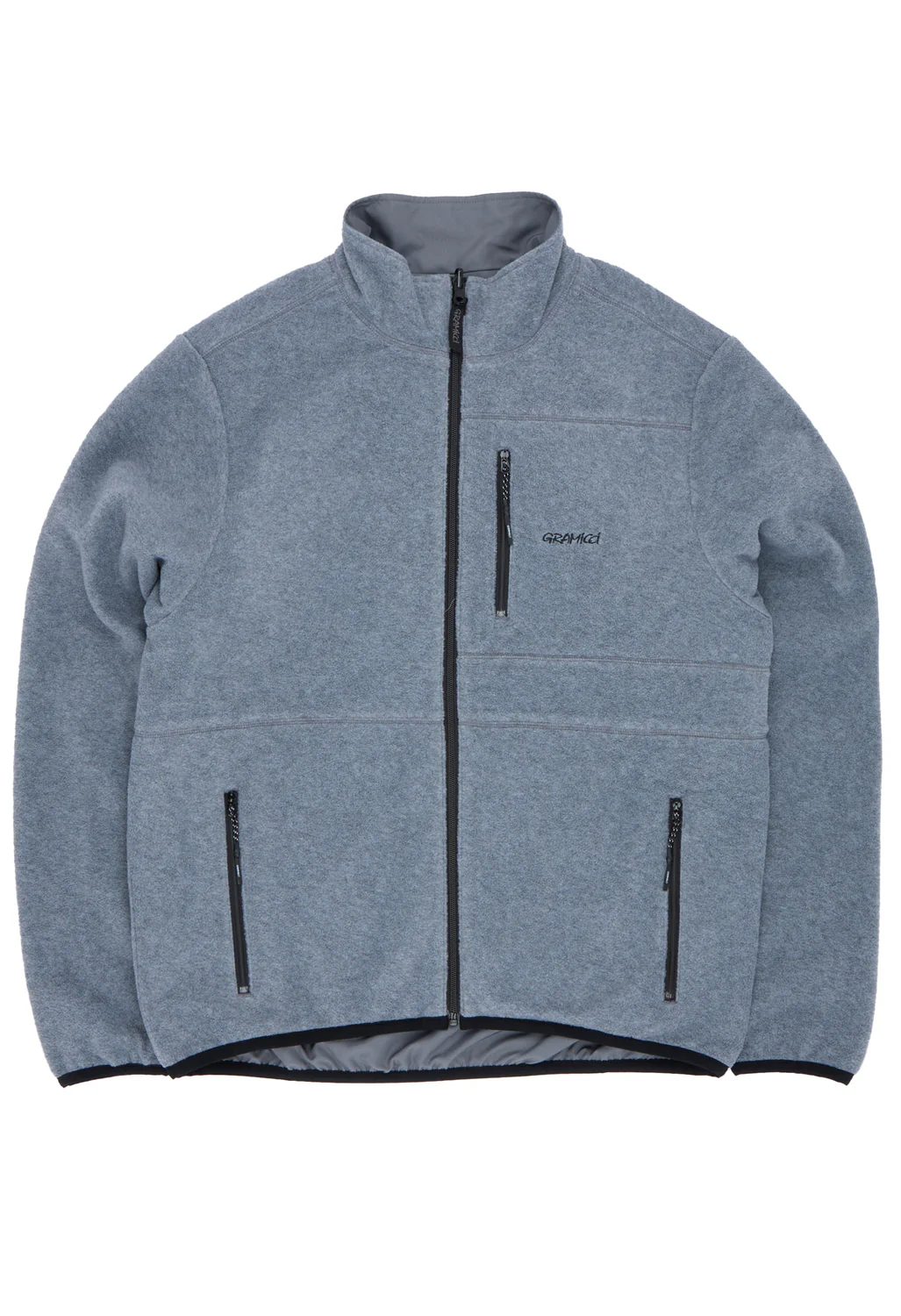 Gramicci Men's Thermal Fleece Reversible Jacket - Heather Grey