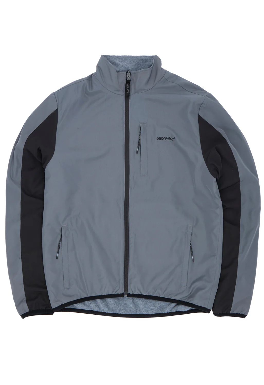 Gramicci Men's Thermal Fleece Reversible Jacket - Heather Grey - Image 4
