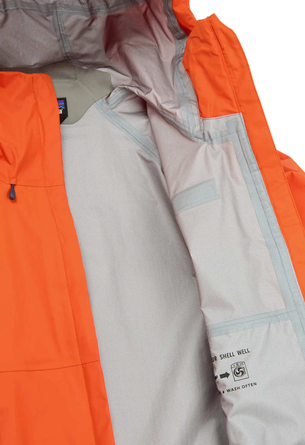 Patagonia Men's Torrentshell 3L Rain Jacket - Pollinator Orange - Image 7