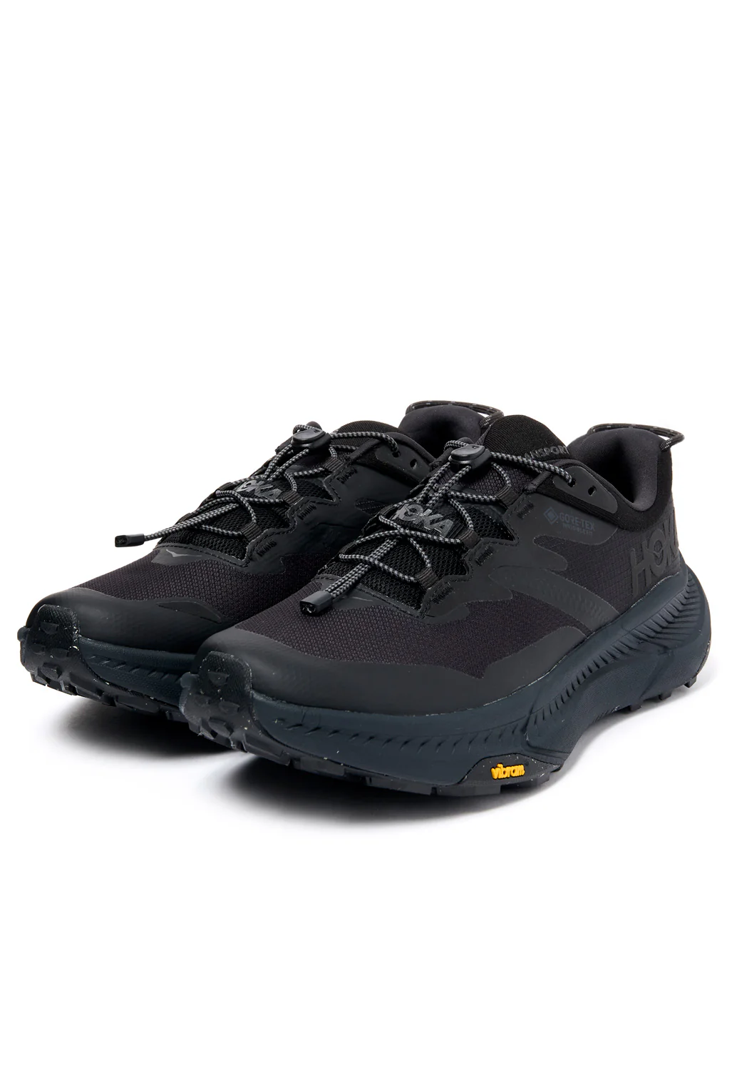 Hoka Men's Transport GORE-TEX Trainers - Black /Black - Image 3