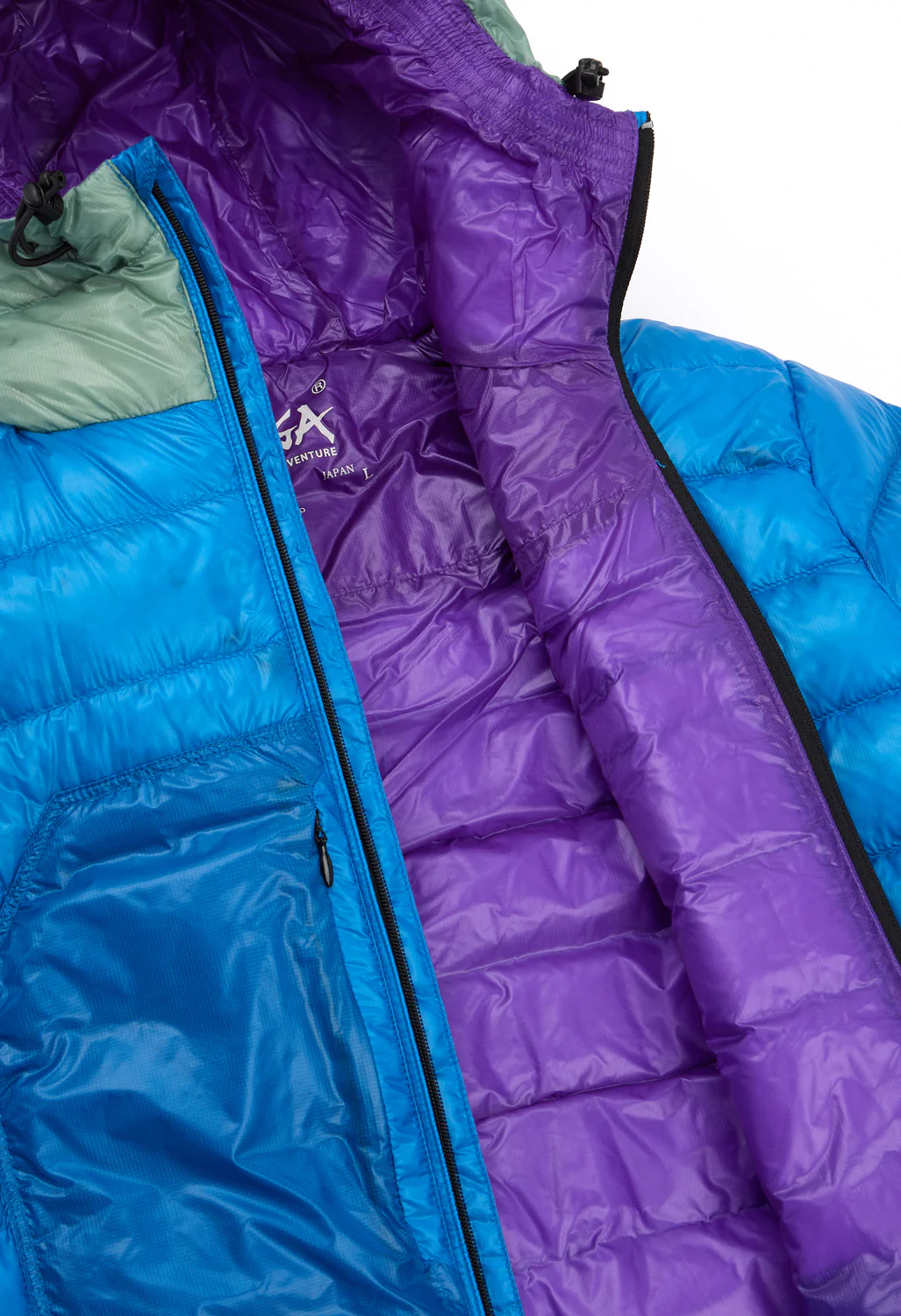 Nanga Men's Ultilight Down Parka Packable - Blue - Image 5