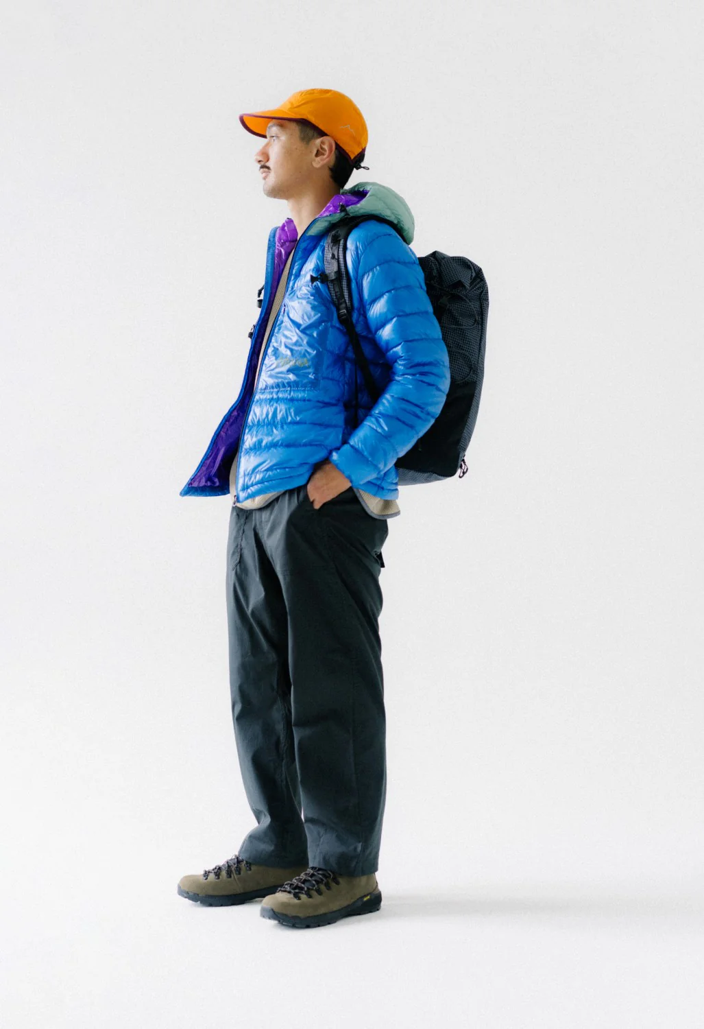 Nanga Men's Ultilight Down Parka Packable - Blue - Image 7