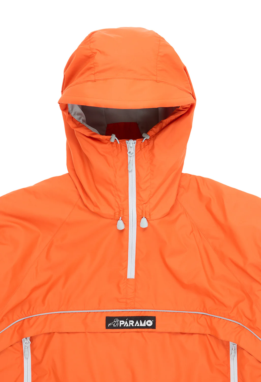 Paramo Men's Velez Adventure Light Smock - Pumpkin / Fog Grey - Image 3