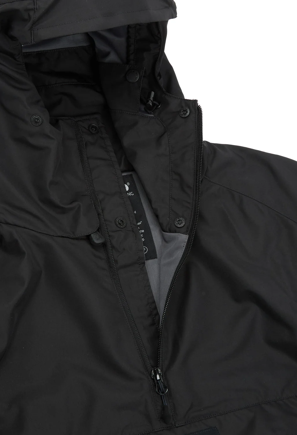 Paramo Mens Velez Adventure Smock - Black / Rock Grey - Image 5