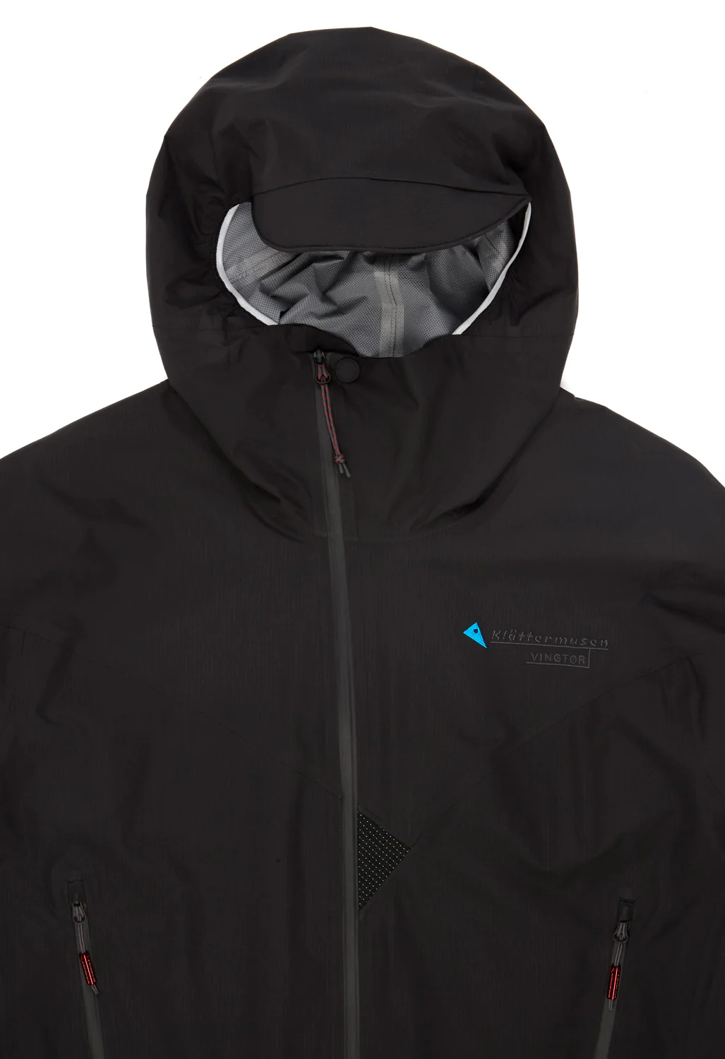 Klattermusen Men's Vingtor Hood Jacket - Black - Image 3