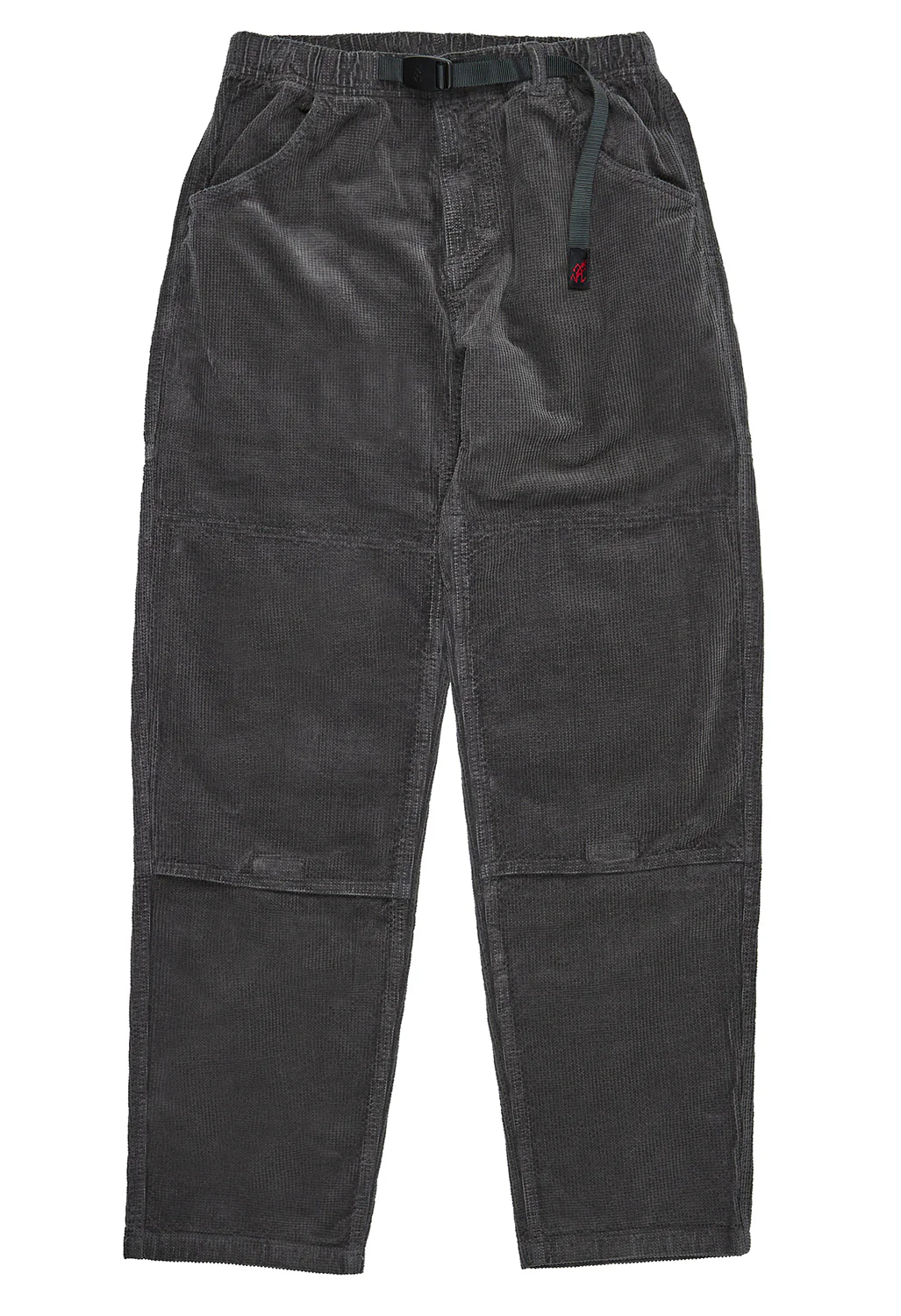 Gramicci Men's Waffle Cord Double-Knee Climber Pants - Foggy Grey Dye