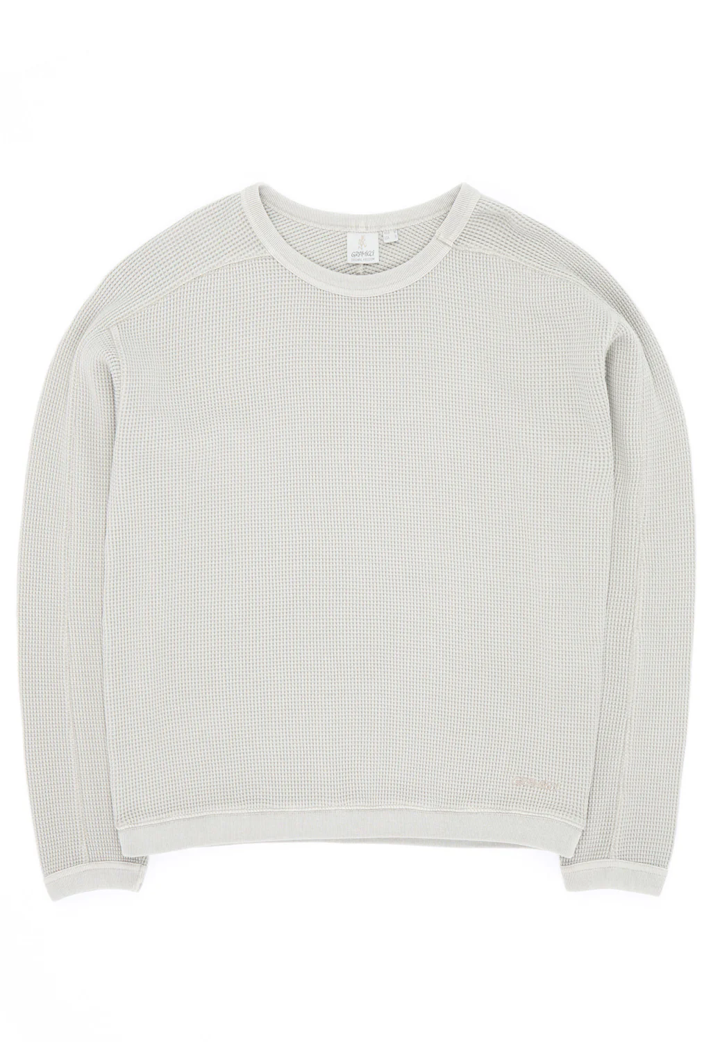 Gramicci Men's Waffle Crew - Pewter