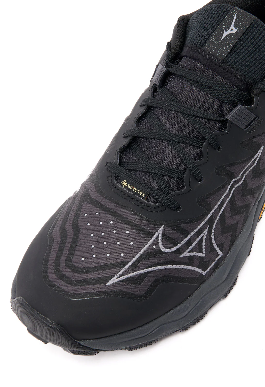 Mizuno Men's Wave Daichi 8 GTX Trainers - Ebony / Ultimate Gray / Black - Image 2