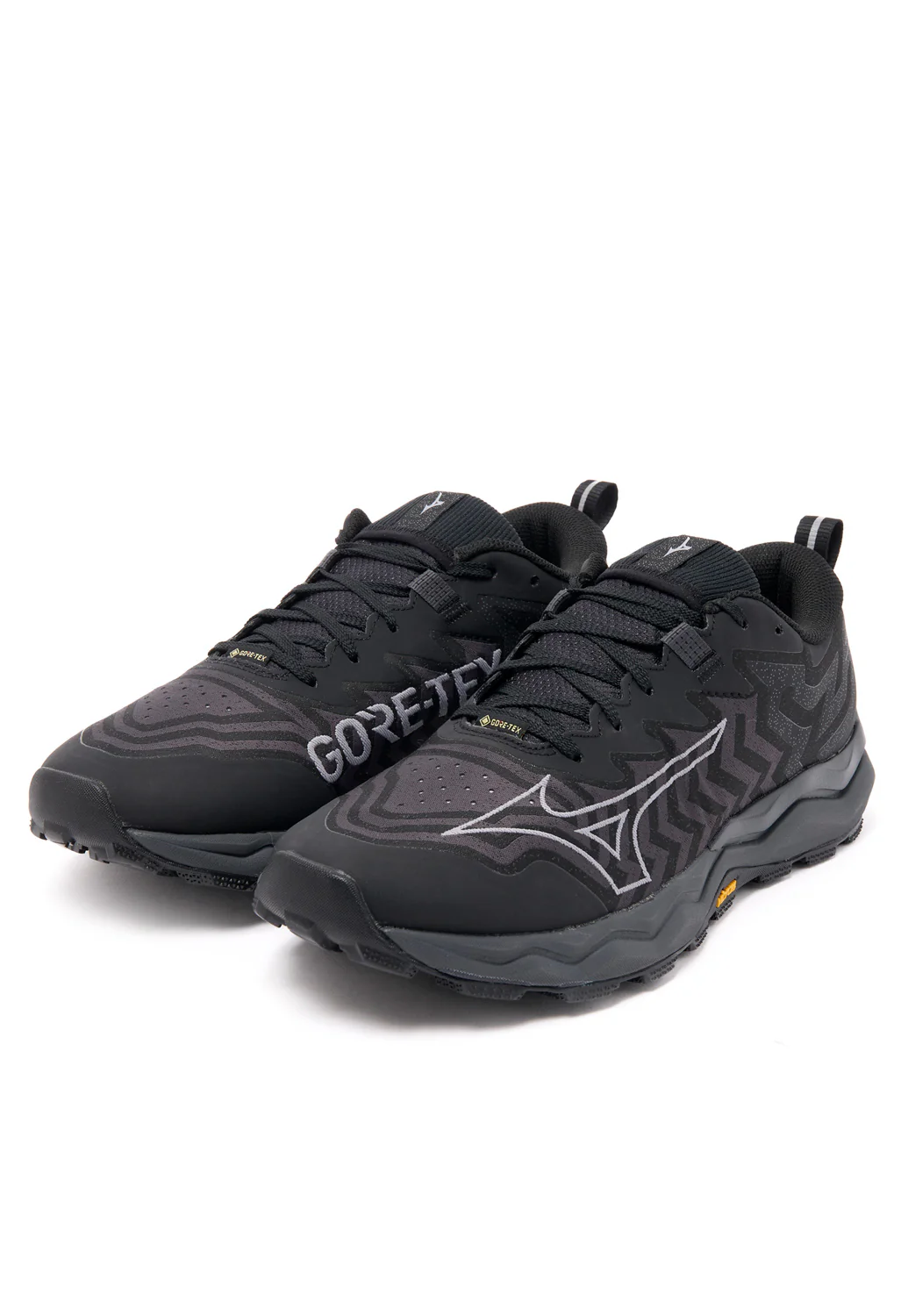 Mizuno Men's Wave Daichi 8 GTX Trainers - Ebony / Ultimate Gray / Black - Image 3