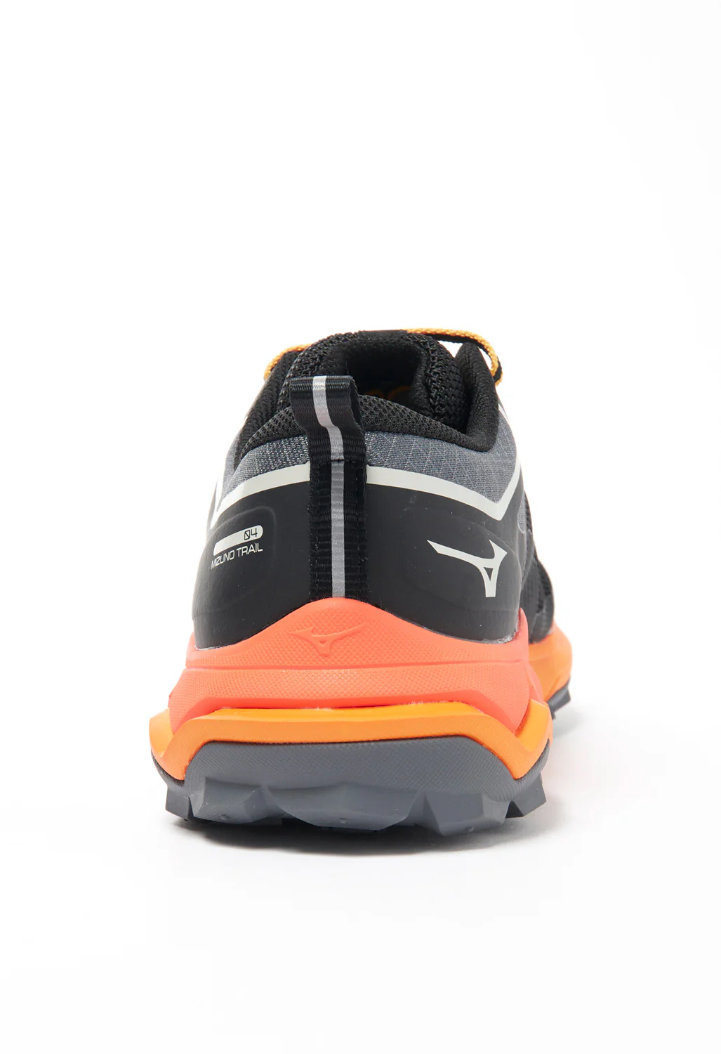 Mizuno Men's Wave Ibuki 4 Trainers - Black / White / Carrot Curl - Image 4