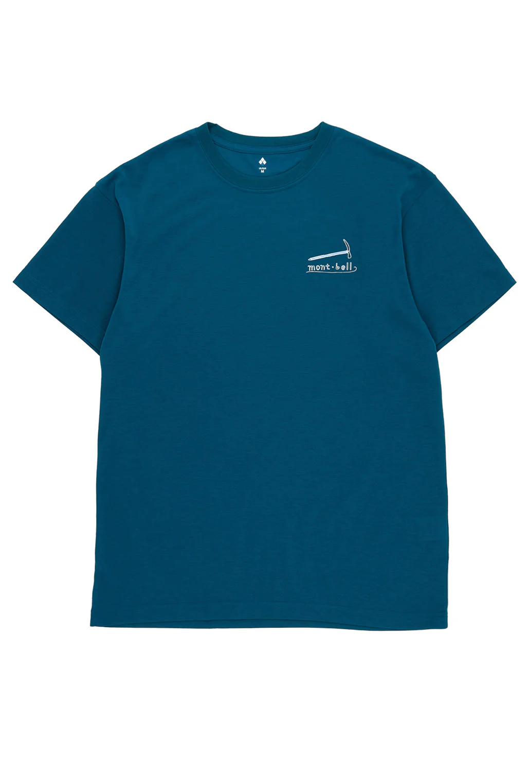 Montbell Men's Wickron Mountain Gear T-Shirt - Blue Green - Image 2