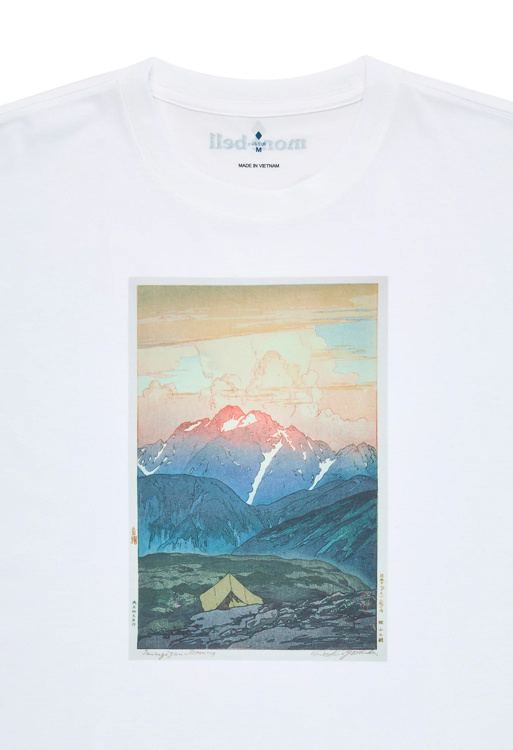 Montbell Men's Wickron Tsurugisan No Asa T-Shirt - White - Image 3