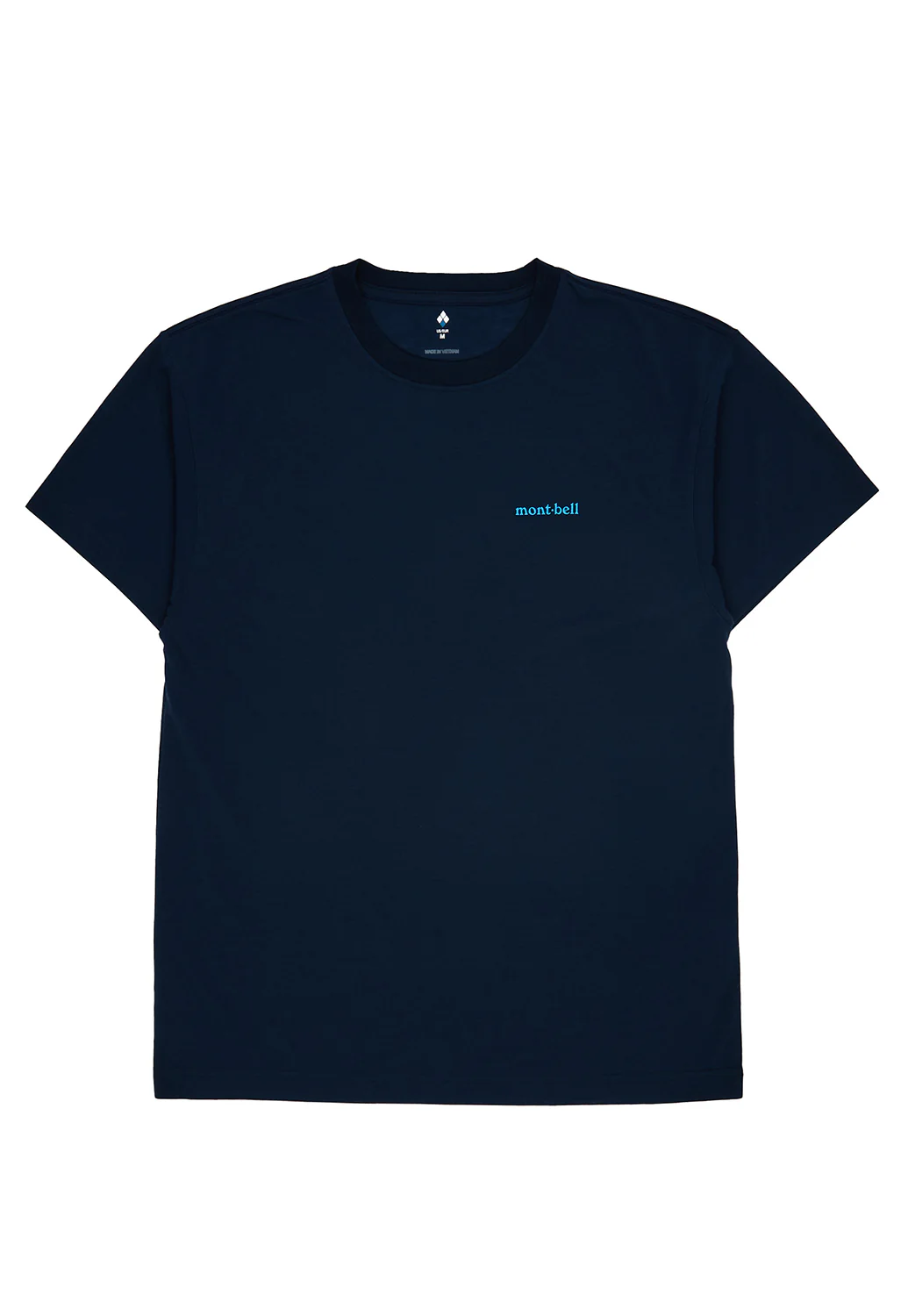 Montbell Men's Wickron Yama To Taiyou T-Shirt - Navy - Image 2