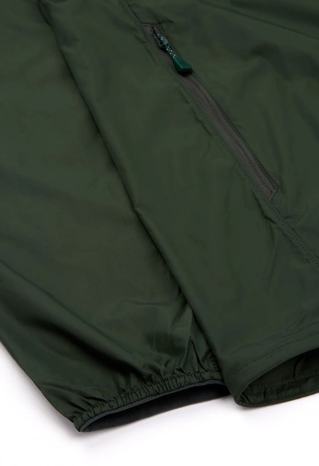 Montbell Men's Wind Blast Hooded Jacket - Dark Green - Image 6