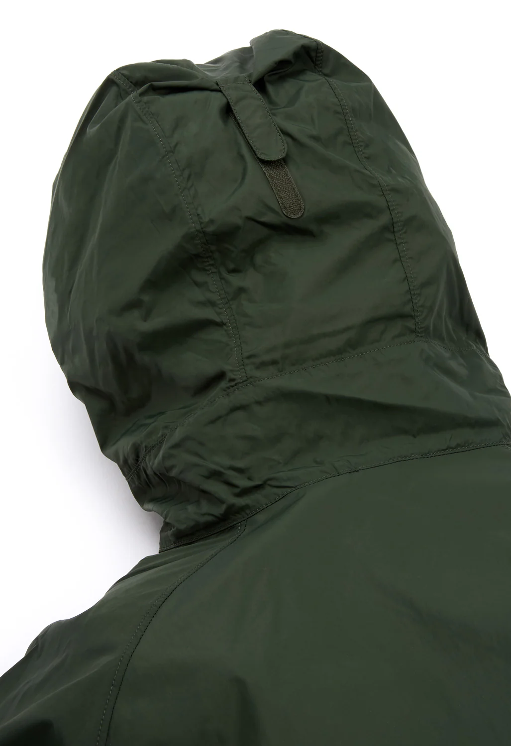 Montbell Men's Wind Blast Hooded Jacket - Dark Green - Image 7