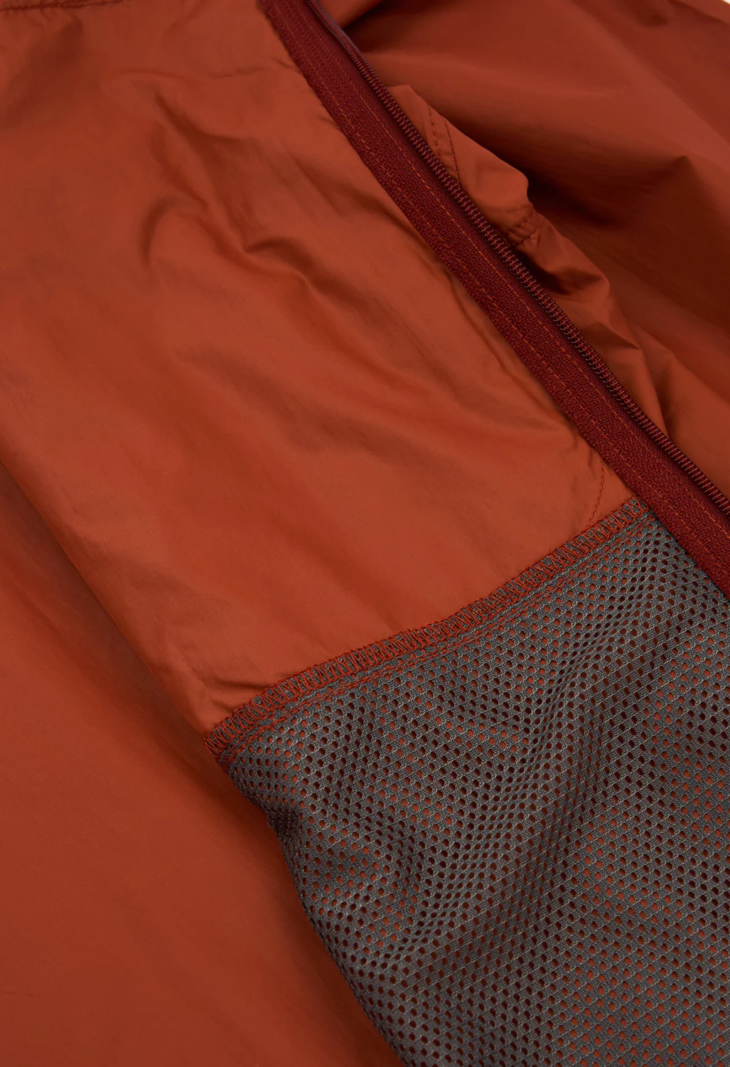 Montbell Men's Wind Blast Hooded Jacket - Orange - Image 5