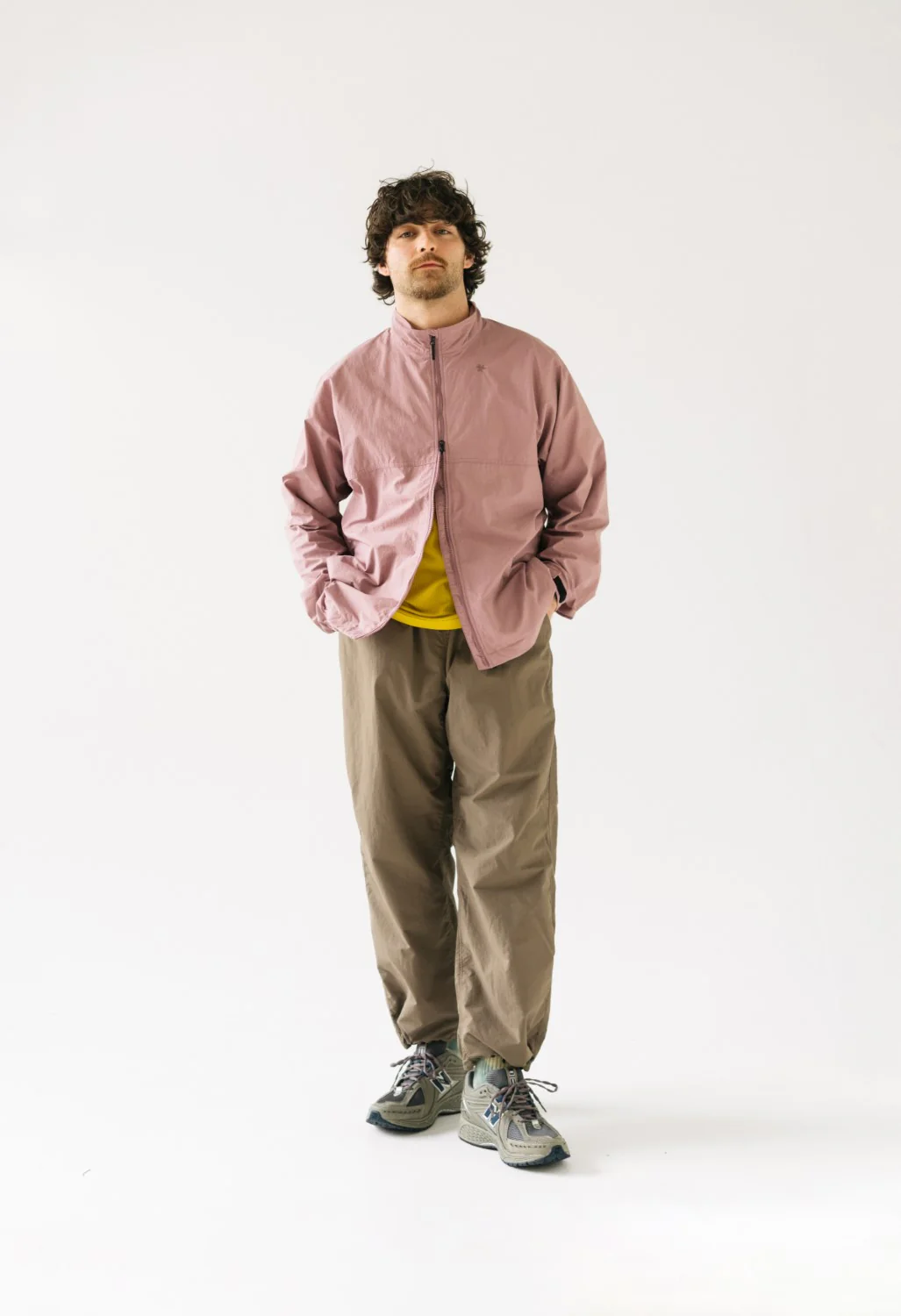 Goldwin Men's Wind Light Easy Pants - Desert Taupe - Image 6