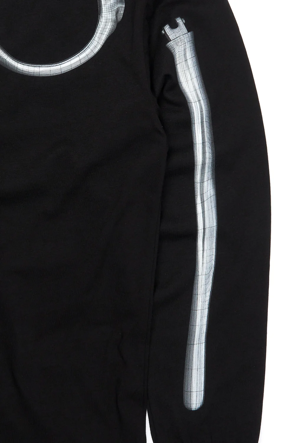 Rayon Vert Men's Wormholes Long Sleeved T-Shirt - Golgotha Black - Image 5
