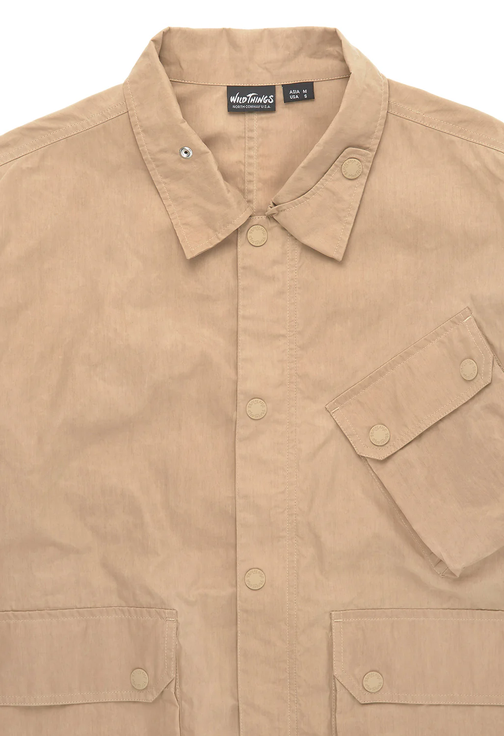 Wild Things Men's WT Coach Jacket - Ice White - Image 3