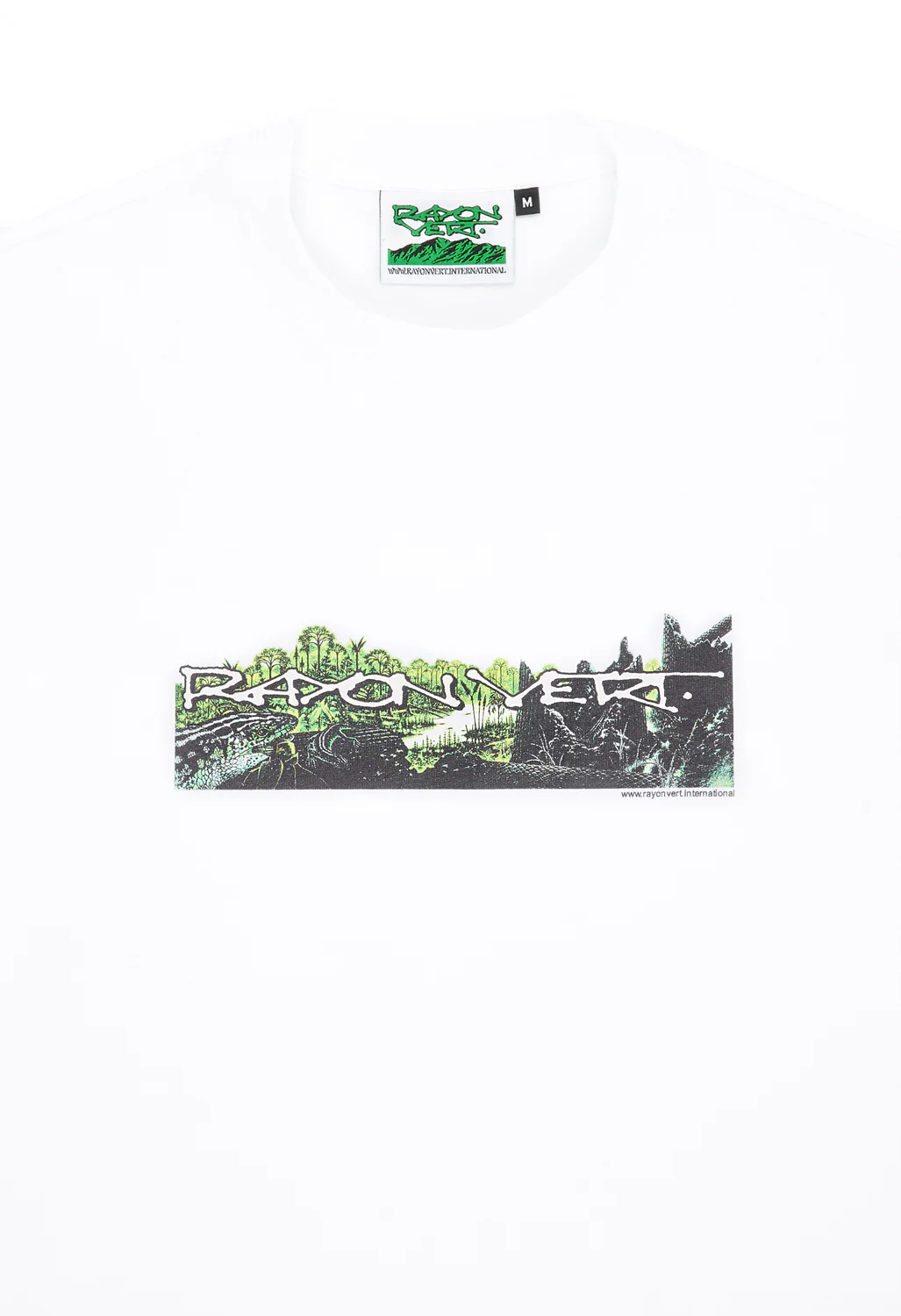 RAYON VERT Mesozoic T-Shirt - Ghost White - Image 3