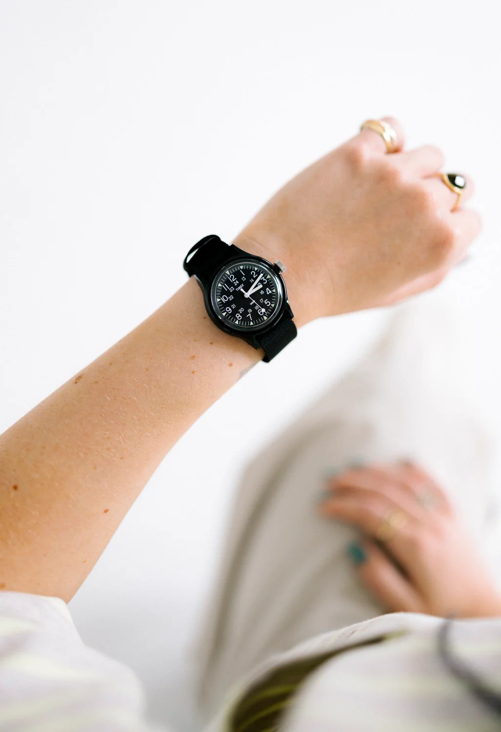 Timex MK1 Resin 36 Watch - Black / Black / Black - Image 5