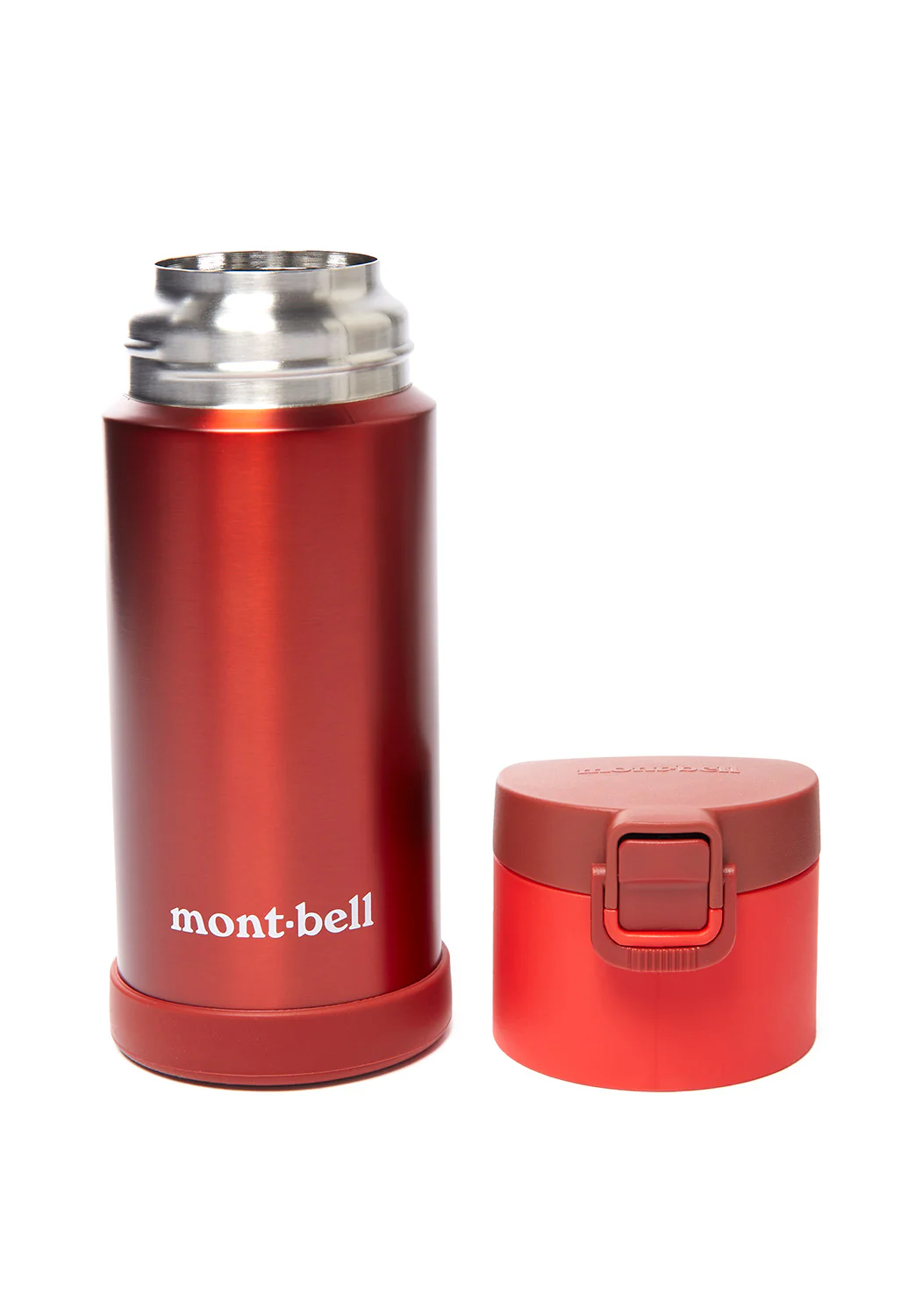 Montbell Alpine Thermo Bottle Active 0.35L - Red - Image 2