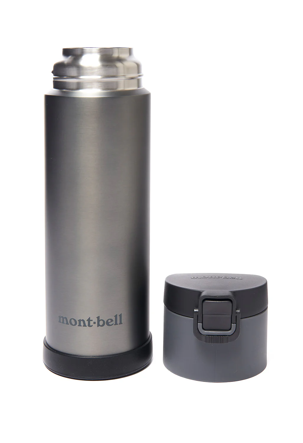 Montbell Alpine Thermo Bottle Active 0.5L - Gunmetal - Image 2