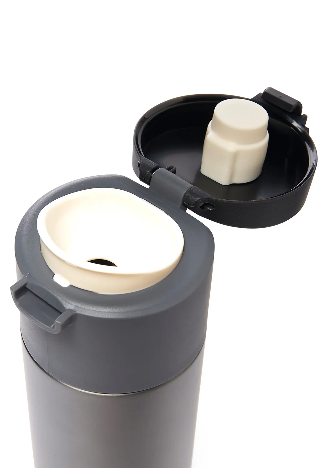 Montbell Alpine Thermo Bottle Active 0.5L - Gunmetal - Image 3