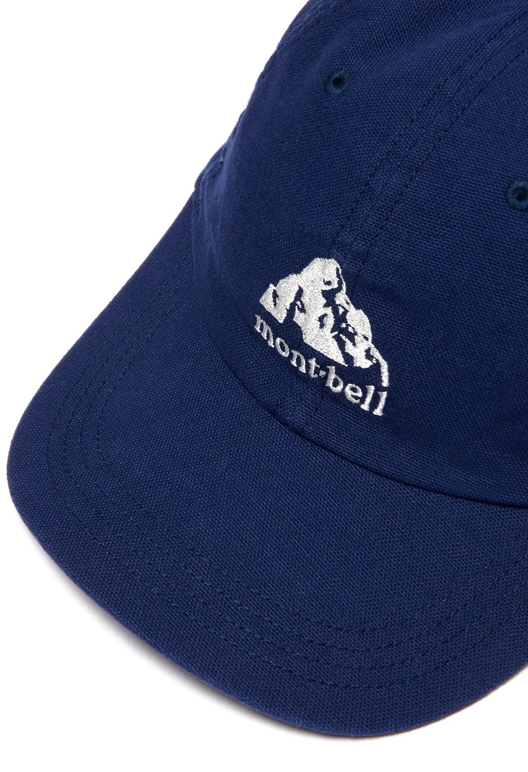 Montbell Cotton Canvas Cap - Navy - Image 2