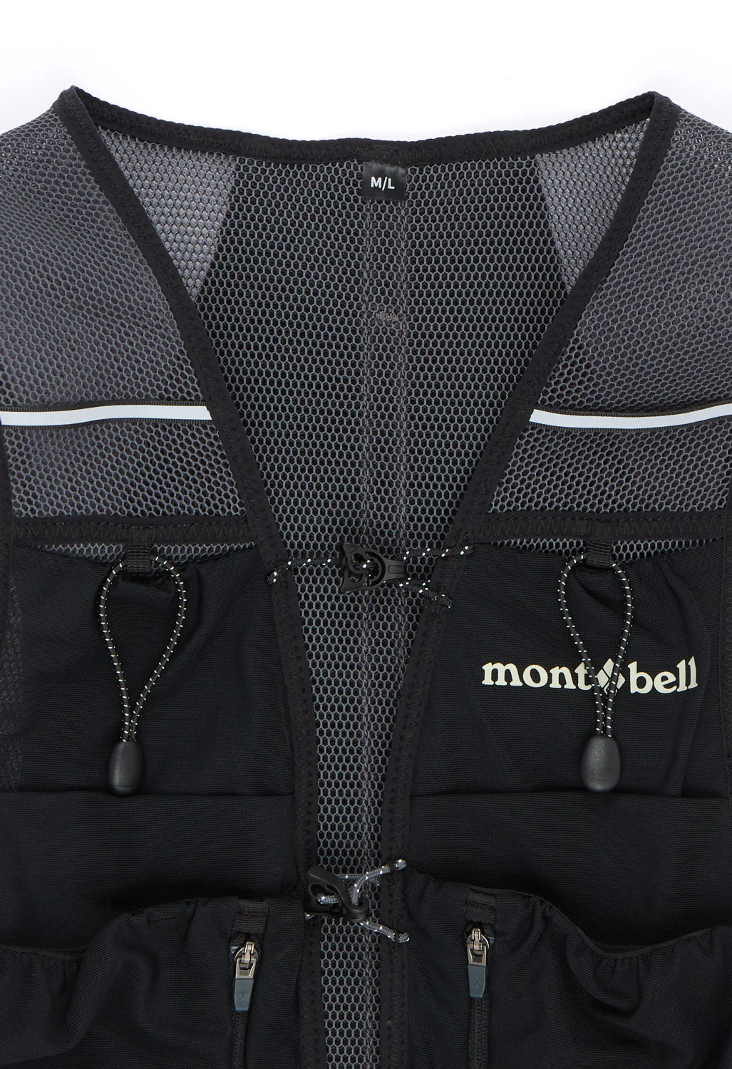 Montbell Cross Runner Vest - Black - Image 3