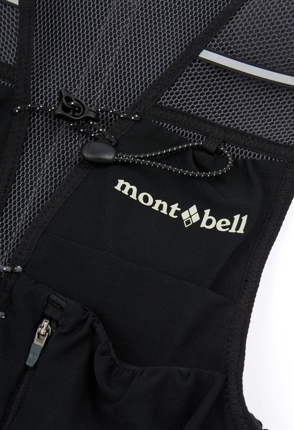 Montbell Cross Runner Vest - Black - Image 4