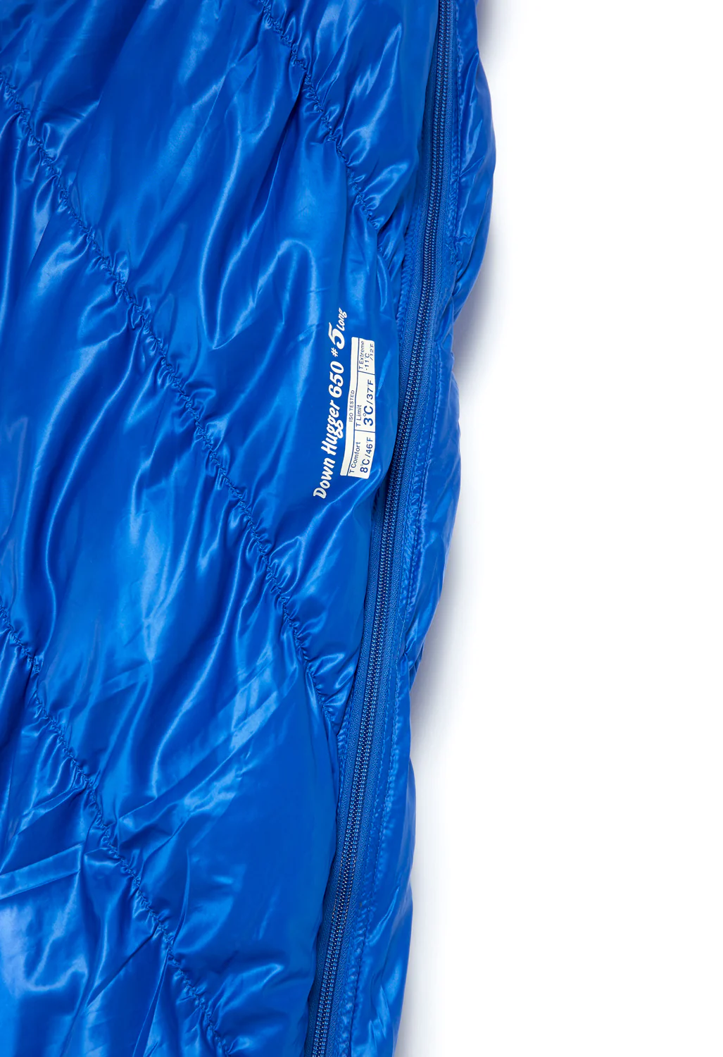 Montbell Down Hugger 650 #5 Long Sleeping Bag - Blue Ridge - Image 3