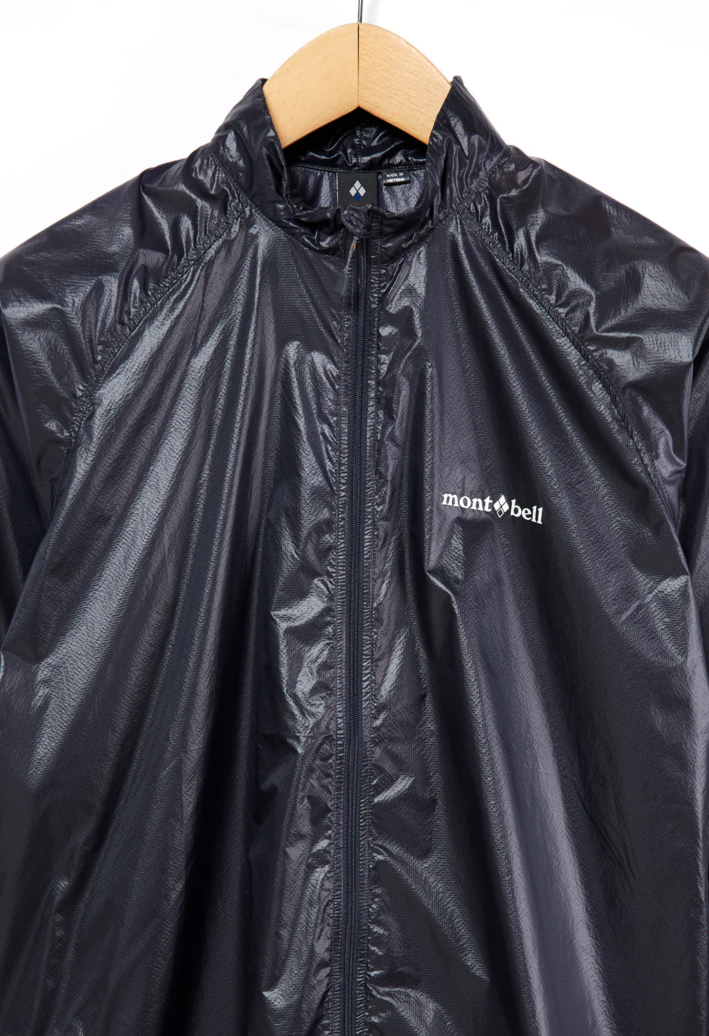 Montbell Men's EX Light Wind Jacket - Graphite Blue - Image 3