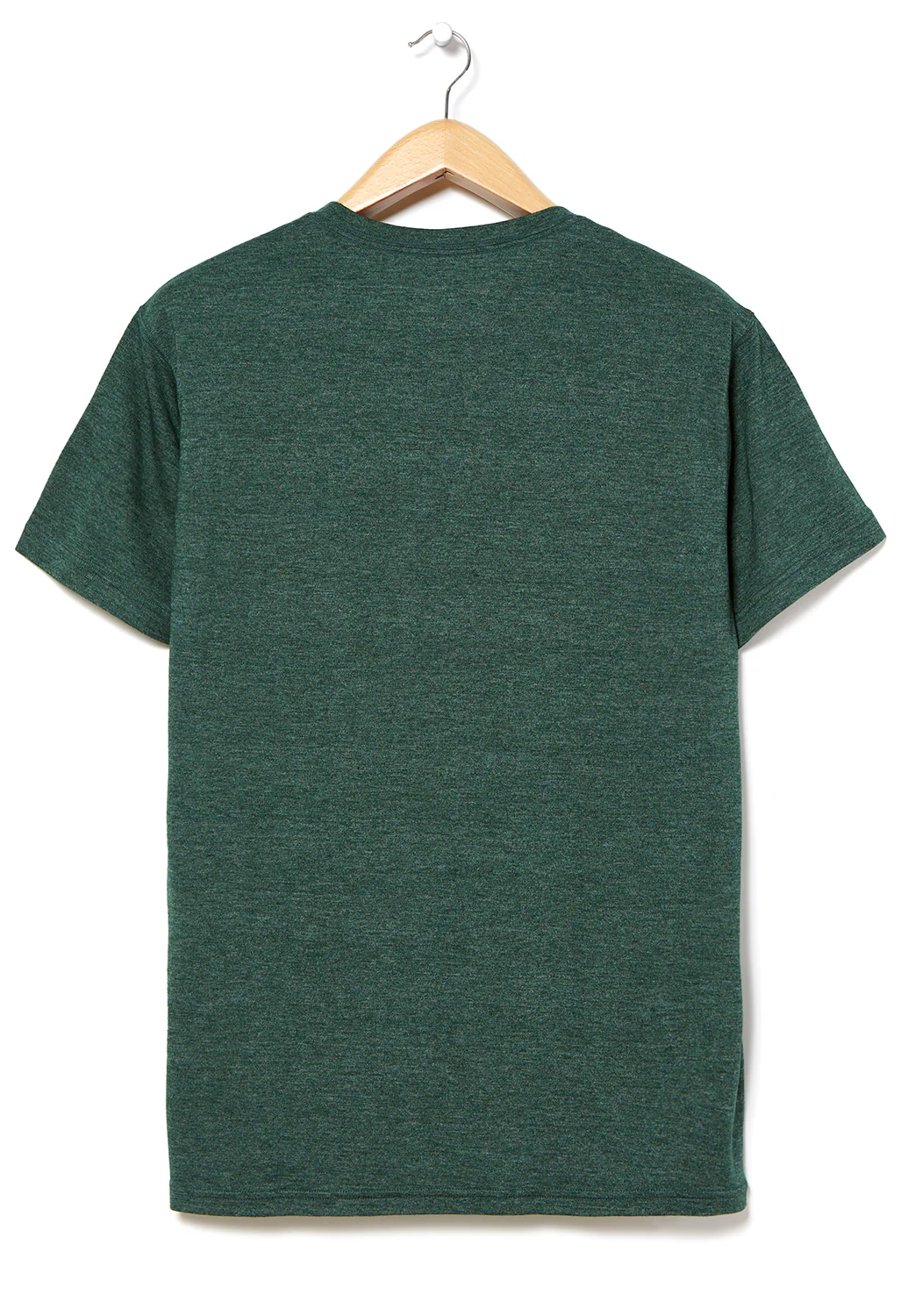 Montbell Men's Merinowool T-Shirt - Dark Green - Image 2