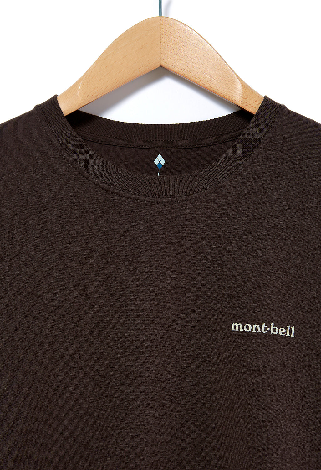 Montbell Men's Pear Skin Cotton Long Sleeve T-Shirt - Chocolate - Image 3