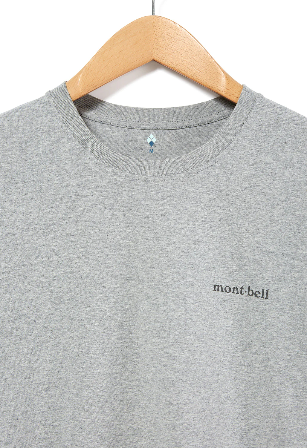 Montbell Men's Pear Skin Cotton Long Sleeve T-Shirt - Heather Grey - Image 3