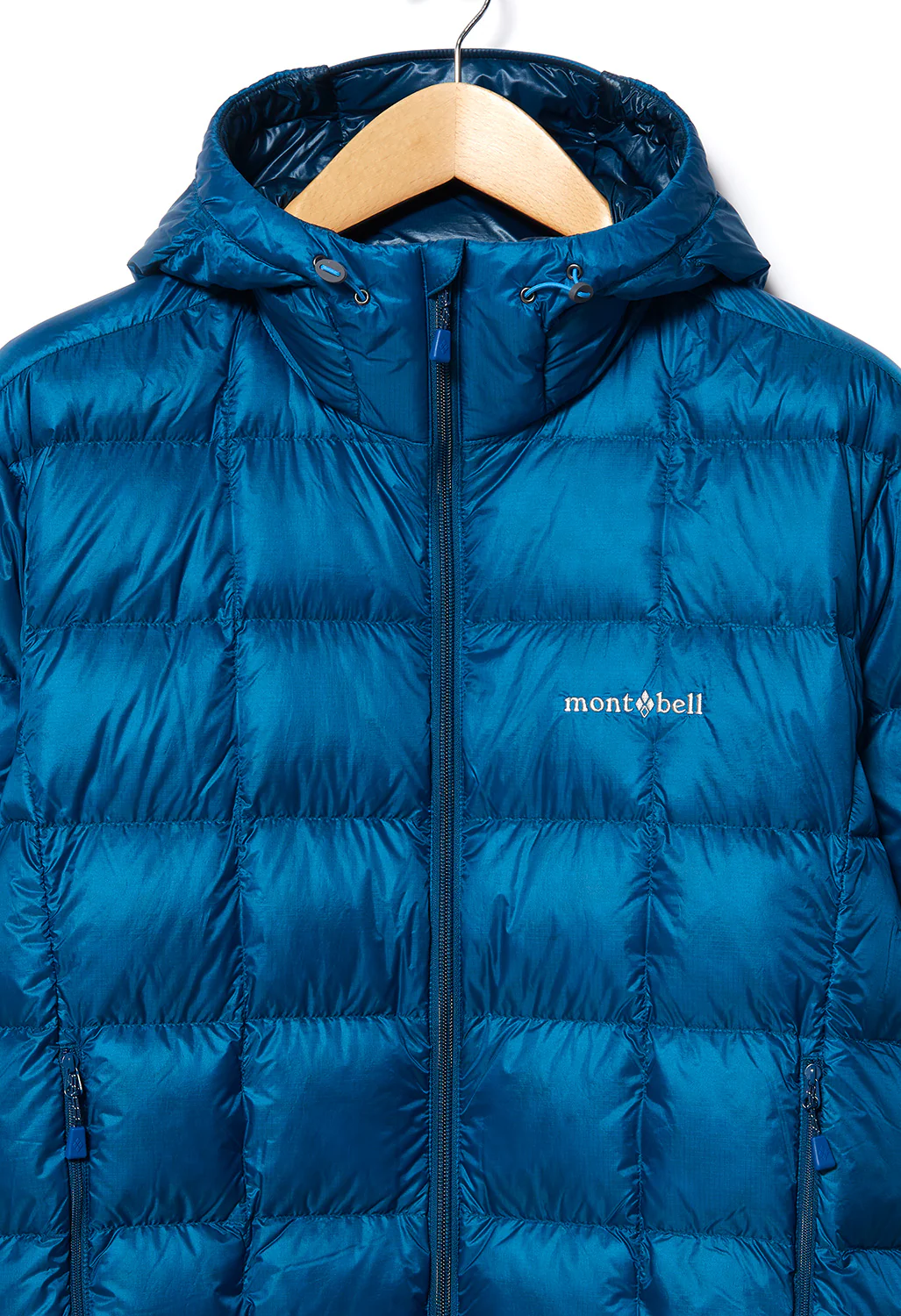 Montbell Men's Superior Down Parka Jacket - Blue - Image 3