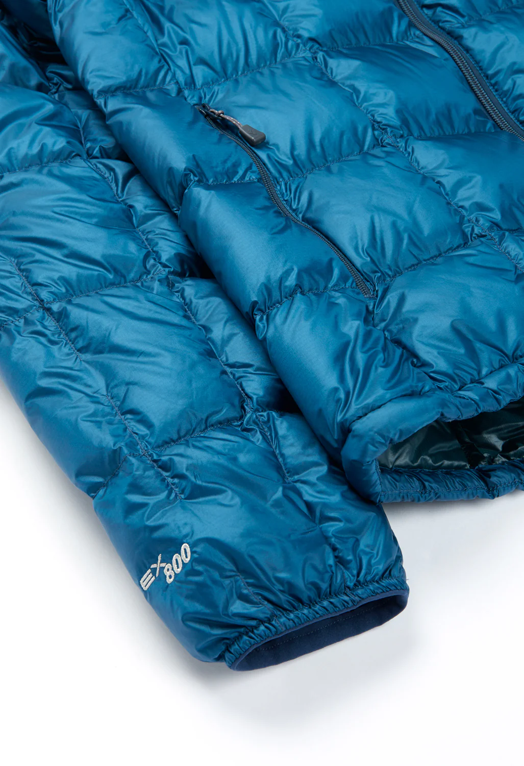 Montbell Men's Superior Down Parka Jacket - Blue Green - Image 5