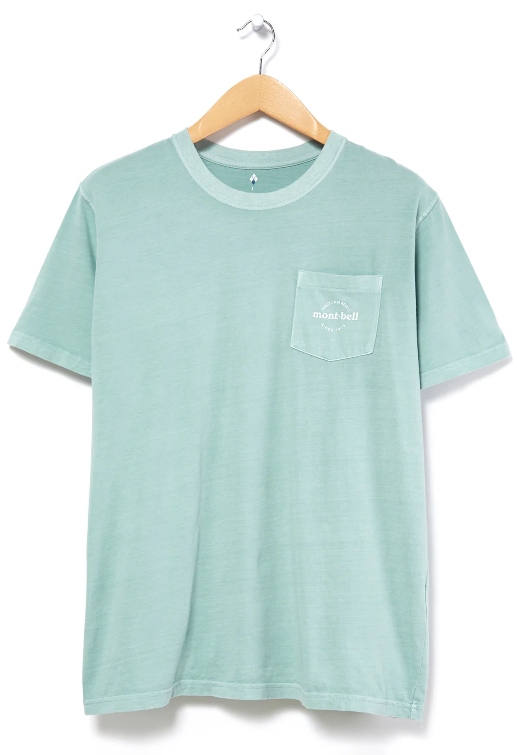 Montbell Men's Wash Out Cotton T-Shirt - Jade
