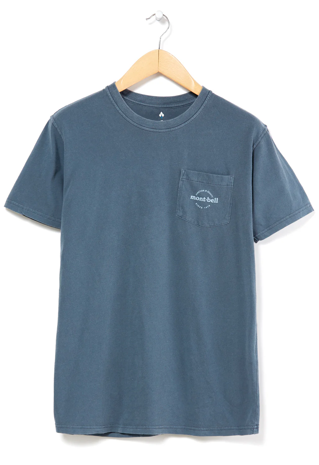 Montbell Men's Wash Out Cotton T-Shirt - Navy